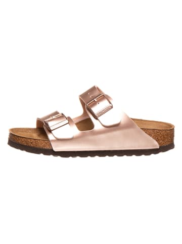 Birkenstock Pantoletten "Arizona" in Gold