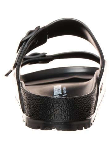 Birkenstock Pantoletten "Arizona" in Schwarz - Weite N