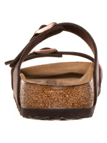 Birkenstock Pantoletten "Sydney" in Braun - Weite S