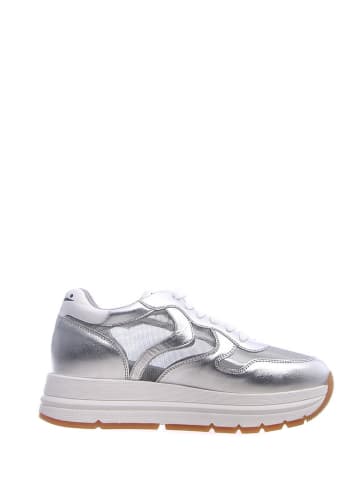 Voile Blanche Sneakers zilverkleurig/wit