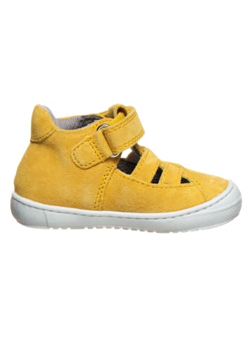 Richter Shoes Leren enkelsandalen geel