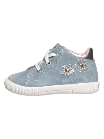 Richter Shoes Leren sneakers blauw