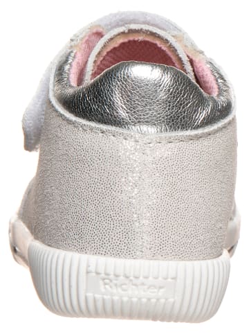 Richter Shoes Skórzane sneakersy w kolorze białym