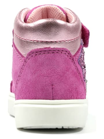 RICHTER Leder-Sneakers in Pink