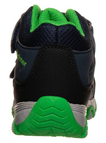 Richter Shoes Trekkingschoenen zwart/groen