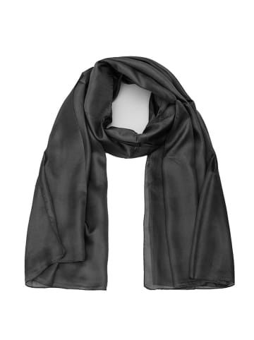 Made in Silk Zijden sjaal zwart - (L)190 x (B)110 cm