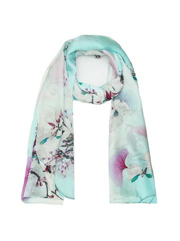 Made in Silk Zijden sjaal meerkleurig - (L)170 x (B)50 cm