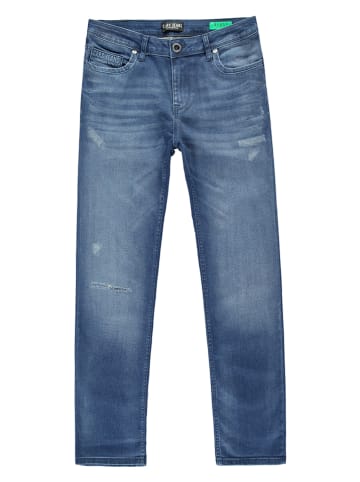 Cars Jeans Spijkerbroek "Blast" - slim fit - blauw