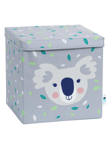 STORE IT Ordnungsbox "Koala" in Grau - (B)33 x (H)33 x (T)33 cm