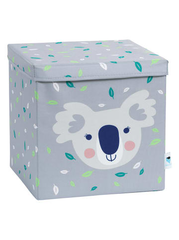 STORE IT Pudełko "Koala" w kolorze szarym - 33 x 33 x 33 cm
