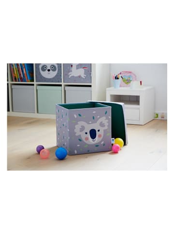STORE IT Ordnungsbox "Koala" in Grau - (B)33 x (H)33 x (T)33 cm