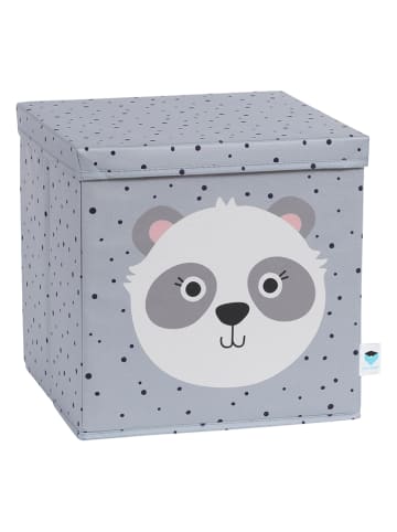 STORE IT Opbergbox "Panda" grijs - (B)33 x (H)33 x (D)33 cm