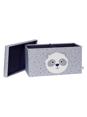 STORE IT Zitbank "Panda" grijs - (B)65 x (H)35 x (D)35 cm