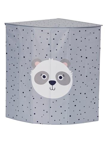STORE IT Wäschekorb "Panda" in Grau - (B)35 x (H)50 x (T)35 cm