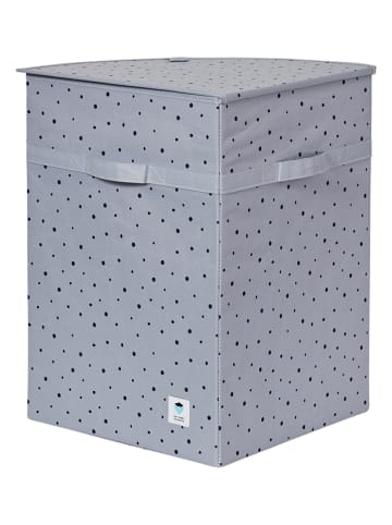 STORE IT Wäschekorb "Panda" in Grau - (B)35 x (H)50 x (T)35 cm