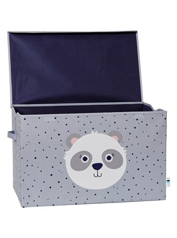 STORE IT Spielzeugtruhe "Panda" in Grau - (B)62 x (H)39 x (T)37,5 cm