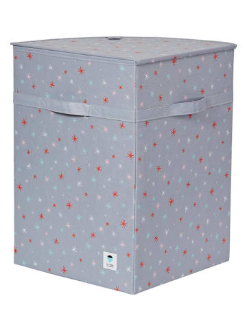 STORE IT Wäschekorb "Einhorn" in Grau - (B)35 x (H)50 x (T)35 cm