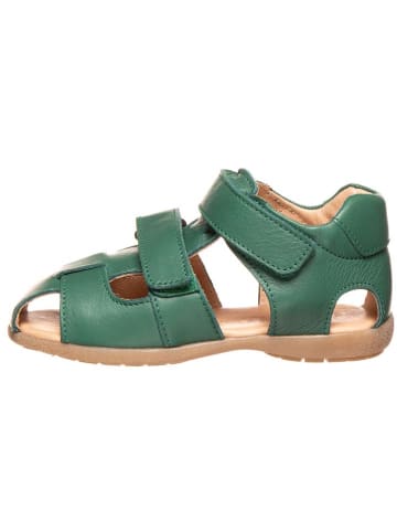 BO-BELL Leren enkelsandalen groen