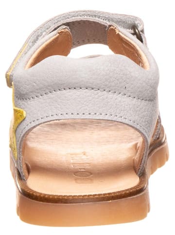 BO-BELL Leren sandalen lichtgrijs