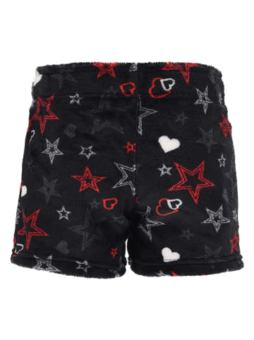 Converse Szorty w kolorze czerwono-czarnym