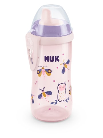 NUK Trinkflasche "Kiddy Cup" in Rosa/ Flieder - 300 ml