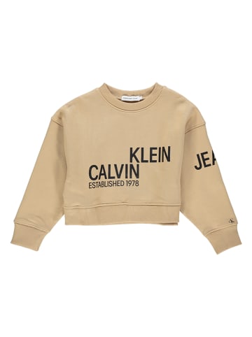 Calvin Klein Bluza w kolorze beżowym