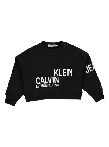 Calvin Klein Sweatshirt in Schwarz