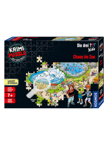 Kosmos Detektiv-Spiel "Krimi Puzzle: Die drei ??? Kids - Chaos im Zoo" - ab 7 Jahren