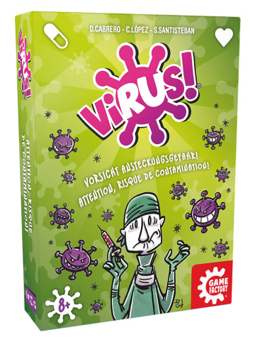 Game Factory Kartenspiel "Virus! - multilinguale Version" - ab 8 Jahren