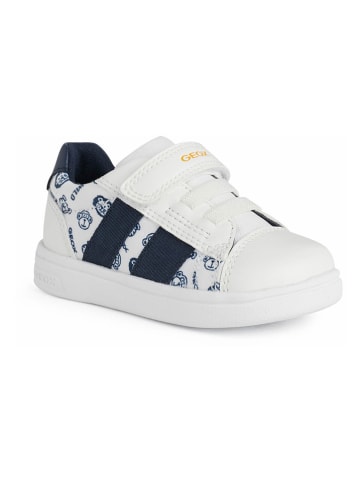 Geox Sneakersy "Djrock" w kolorze biało-granatowym