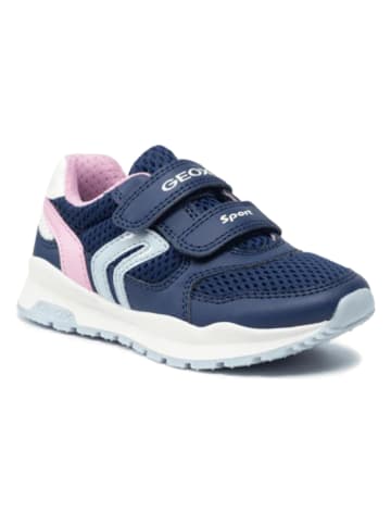 Geox Sneakers "Pavel" donkerblauw/lichtroze