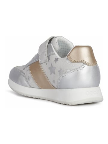 Geox Sneakers "Jensea" in Silber/ Gold