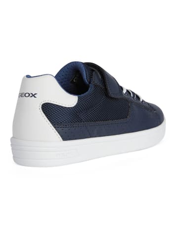 Geox Sneakers "Djrock" in Dunkelblau/ Weiß