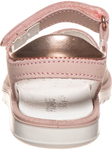 Primigi Skórzane sandały w kolorze jasnoróżowym