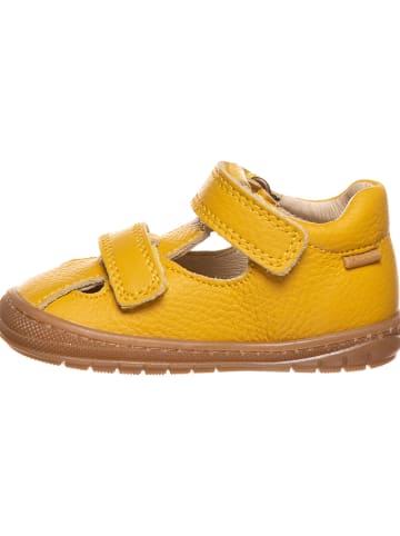 Primigi Leder-Halbsandalen in Gelb