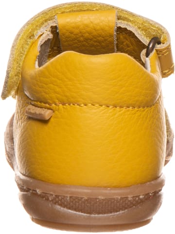 Primigi Leder-Halbsandalen in Gelb