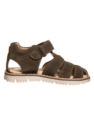 Primigi Leder-Halbsandalen in Khaki