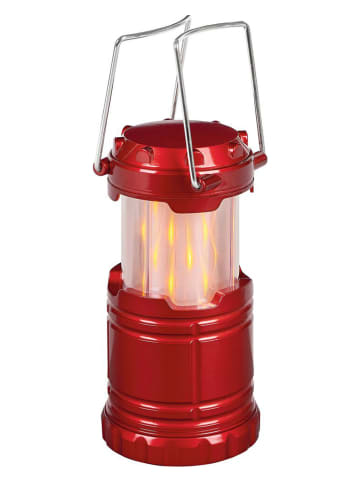 moses. Lagerfeuerlampe "Expedition Natur" in Rot - (H)14,5 x Ø 7 cm