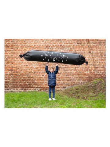 moses. Solarny zeppelin w kolorze czarnym - 17,5 x 11,5 x 4,5 cm