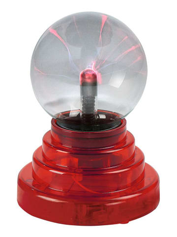 moses. Lampa plazmowa w kolorze czerwonym - wys, 14,5 x Ø 10,5 cm