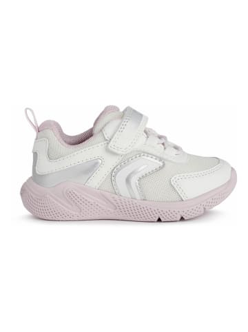 Geox Sneakersy "Sprintye" w kolorze biało-jasnoróżowym