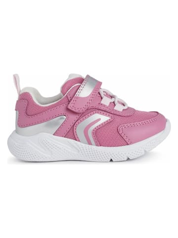 Geox Sneakers "Sprintye" in Pink/ Silber