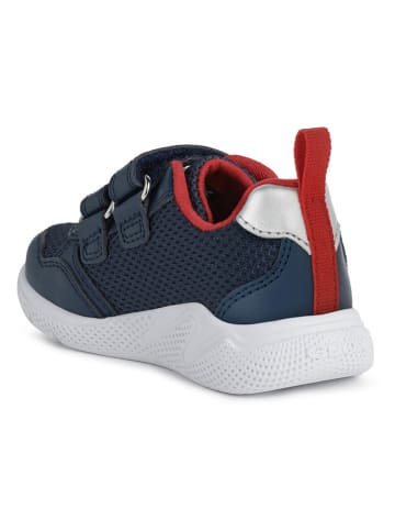 Geox Sneakers "Sprintye" donkerblauw/rood