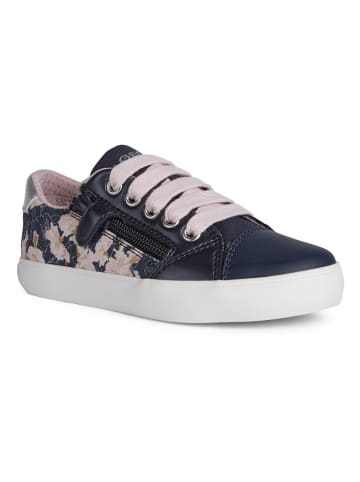 Geox Sneakers "Gisli" donkerblauw/lichtroze