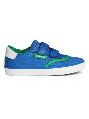 Geox Sneakersy "Gisli" w kolorze niebiesko-zielonym