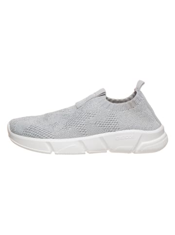 Geox Slippersy "Aril" w kolorze jasnoszarym