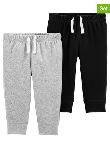carter's 2-delige set: sweatbroeken grijs/zwart