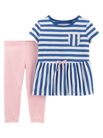 Carter's 2tlg. Outfit in Blau/ Rosa
