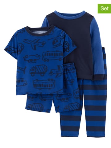 Carter's 2er-Set: Pyjamas in Blau