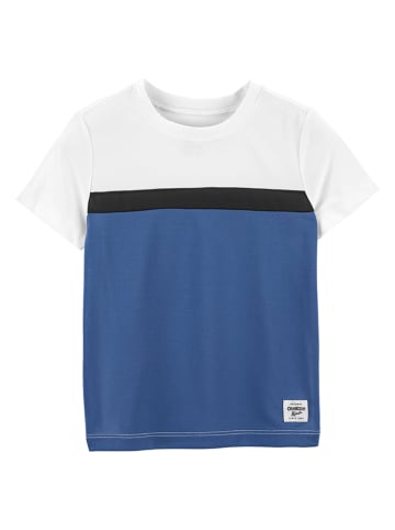 OshKosh Shirt in Blau/ Weiß